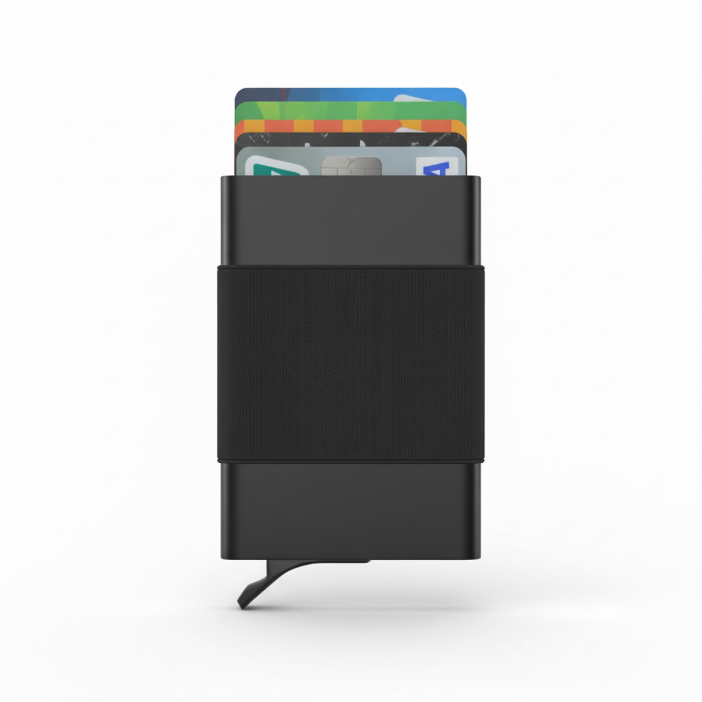 Tarjetero SlideX - Negro