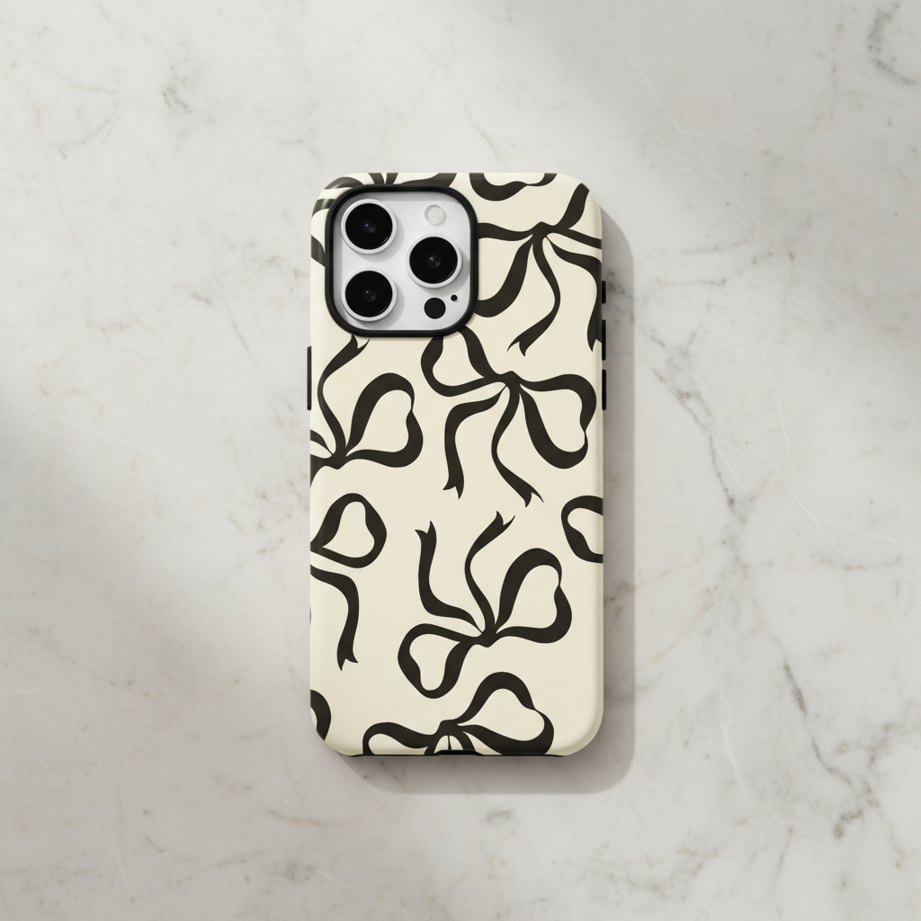 Noir Bow - iPhone 11/12/13/14/15/16