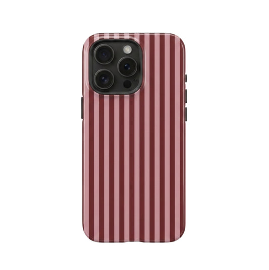Pink Stripe - iPhone X/11/12/13/14/15/16/17