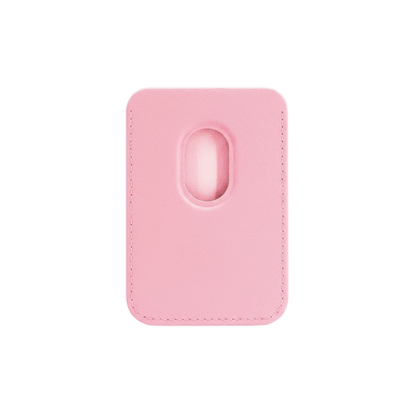 Cartera Magsafe de Cuero - Rosa