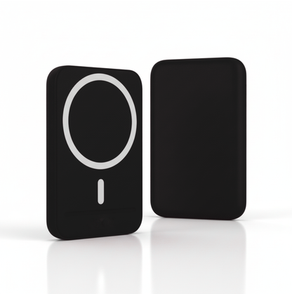 Batería Externa Wireless {5000 / 10000} mAh - Negro