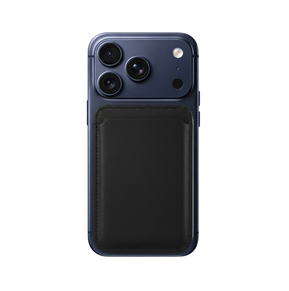 Cartera Magsafe de Cuero - Negro