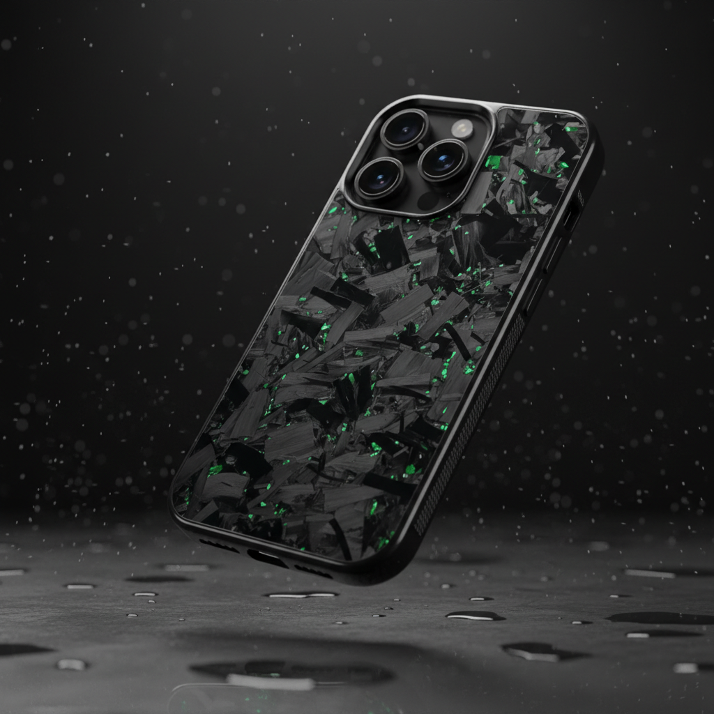 CarbonX Verde Forjado - iPhone 12/13/14/15/16/17