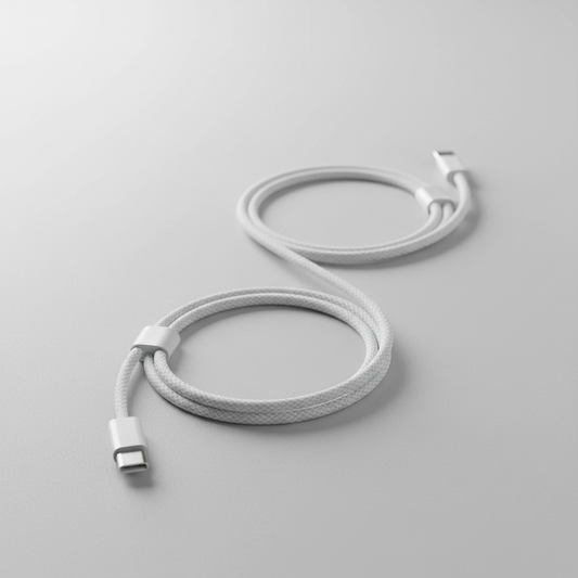Cable trenzado USB-C 60W Carga Rápida