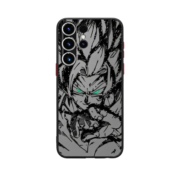 Saiyan Shield - Samsung S10/S20/S21/S22/S23/S24/S25 + Notes y FE