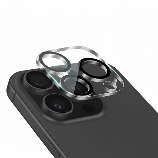 CompactLens Clear – Protector de Cámara Compacto Premium para iPhone