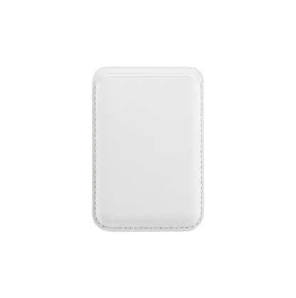 Cartera Magsafe de Cuero - Blanco