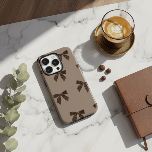 Velvet Bow - iPhone 11/12/13/14/15/16/17