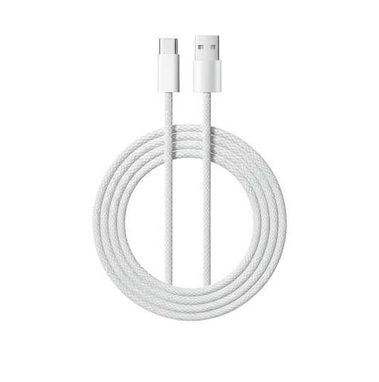 Cable trenzado USB-A a USB-C 60W Carga Rápida