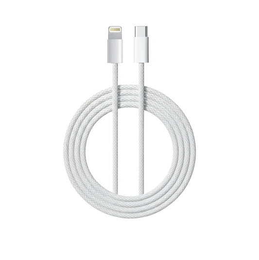 Cable trenzado de USB-C a conector Lightning para iPhone