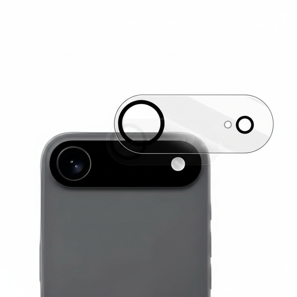 CompactLens Clear – Protector de Cámara Compacto Premium para iPhone